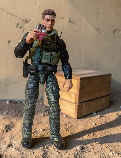 Torpedo & Wetsuit | One-of-a-kind 1:12 Scale Custom Figure 2-pack