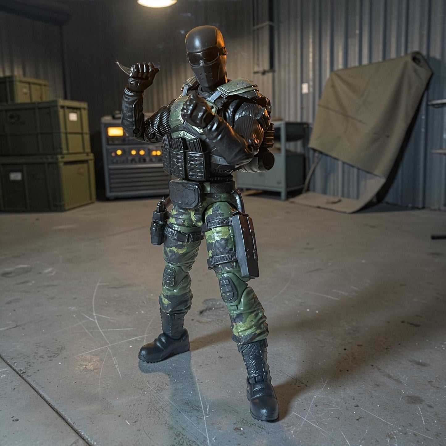 Snake Eyes | One-of-a-Kind 1:12 Scale G.I. Joe Custom Figure