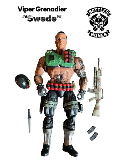 Swede | One-of-a-Kind 1:12 Scale Cobra Custom Figure