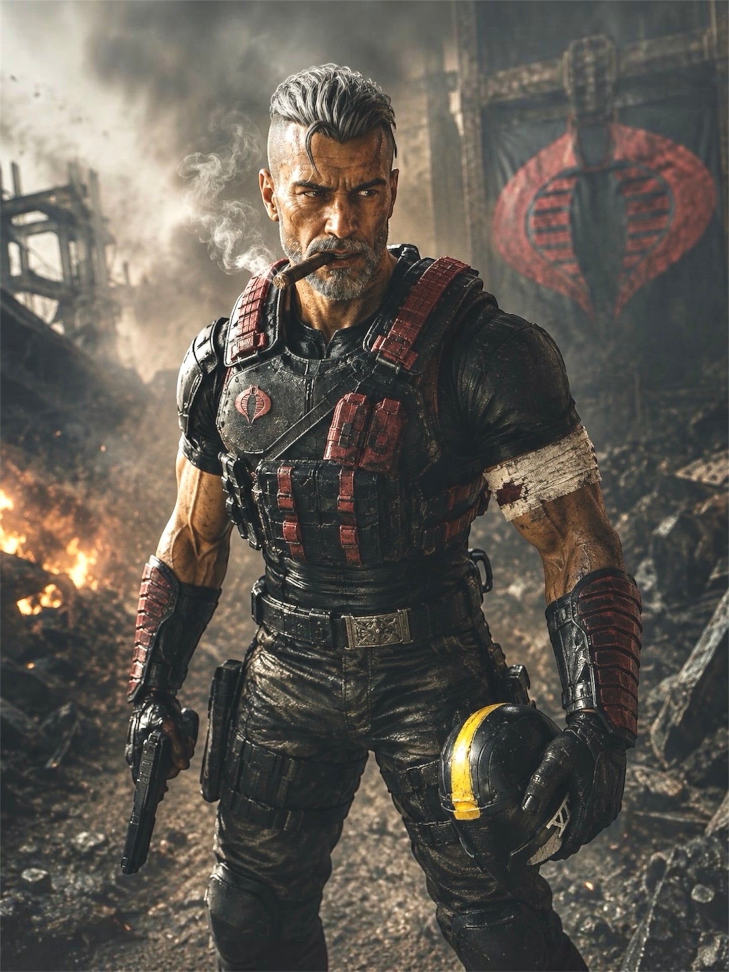 Captain Kane | One-of-a-Kind 1:12 Scale Cobra Custom Figure