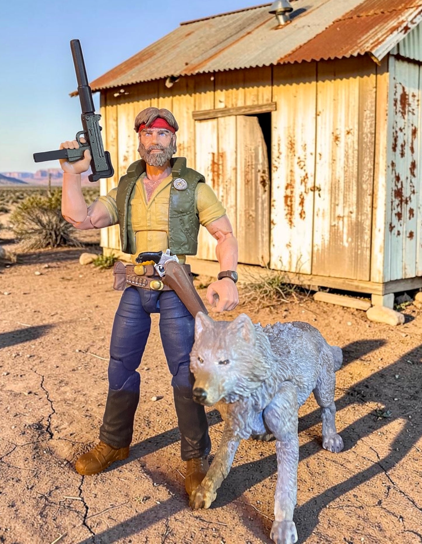 Lone Wolf McQuade Inspired Dreanok | One-of-a-Kind 1:12 Scale Custom Figure