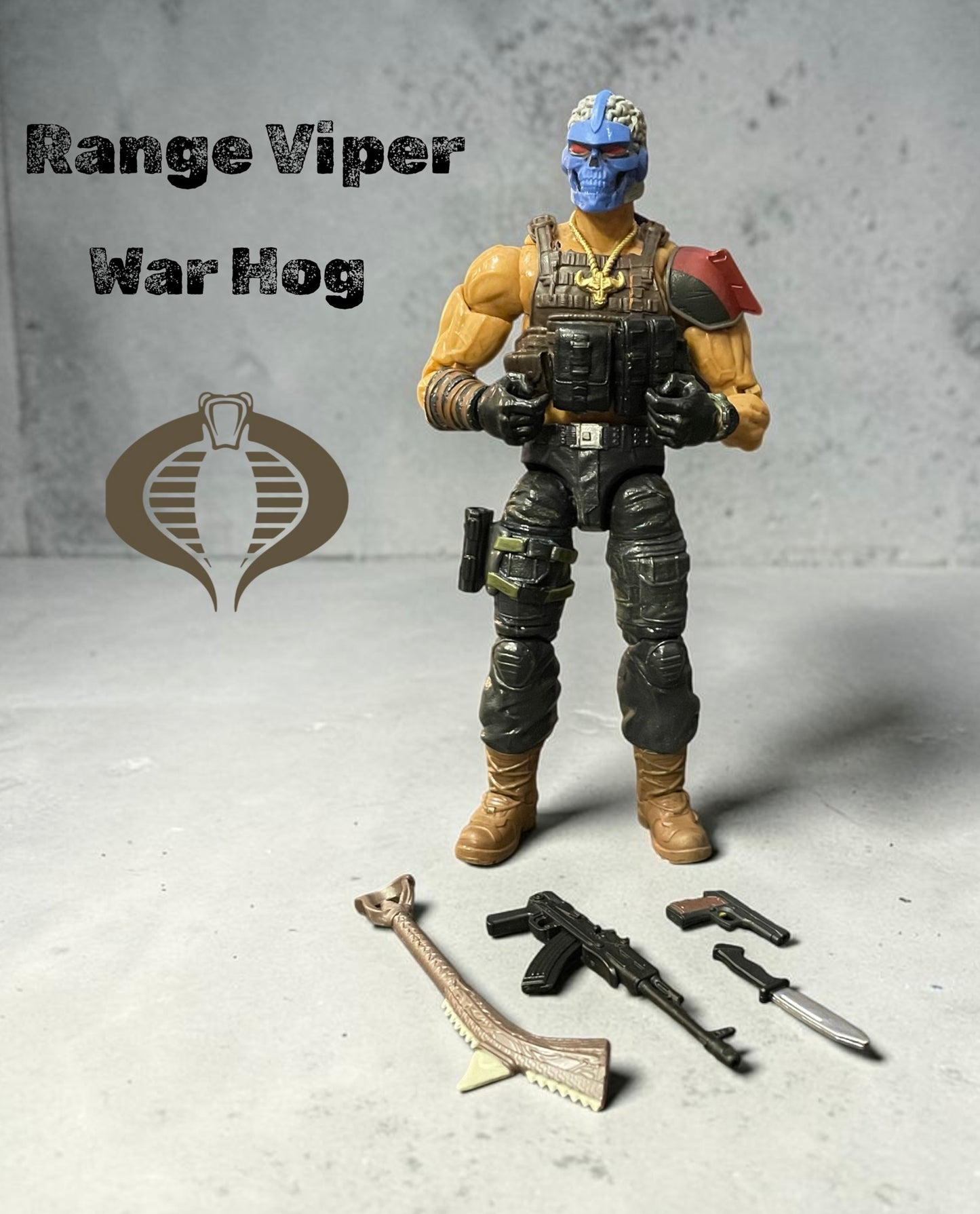 War Hog | One-of-a-Kind 1:12 Scale Cobra Custom Figure
