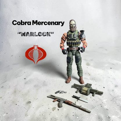 Warlock | One-of-a-Kind 1:12 Scale Cobra Custom Figure