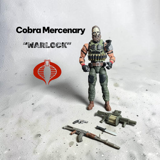 Warlock | One-of-a-Kind 1:12 Scale Cobra Custom Figure
