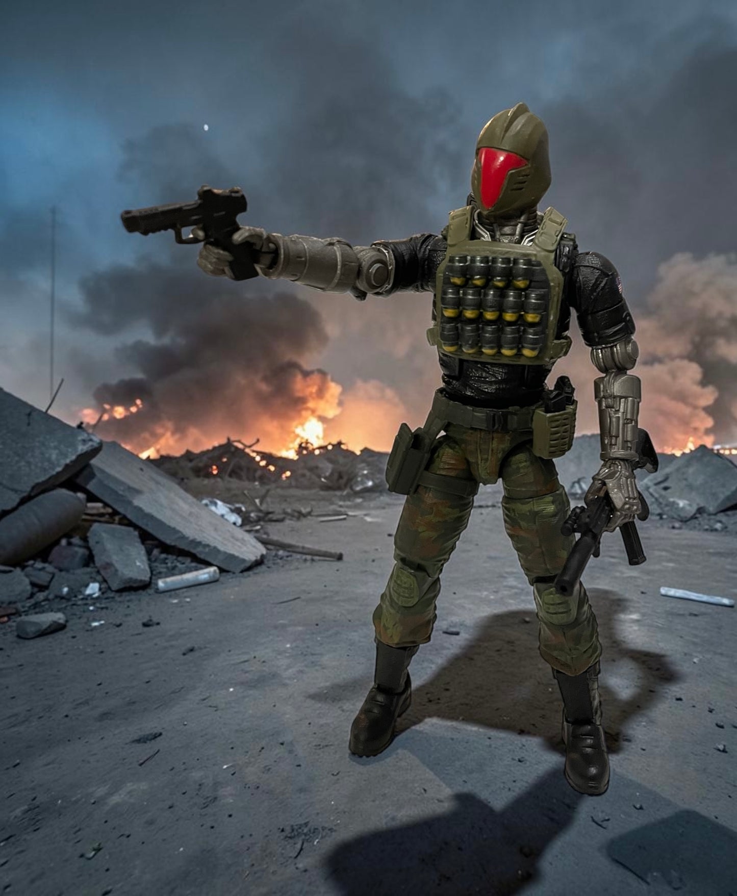 GI B.A.T. | One-of-a-Kind 1:12 Scale G.I. Joe Custom Joe Custom Figure