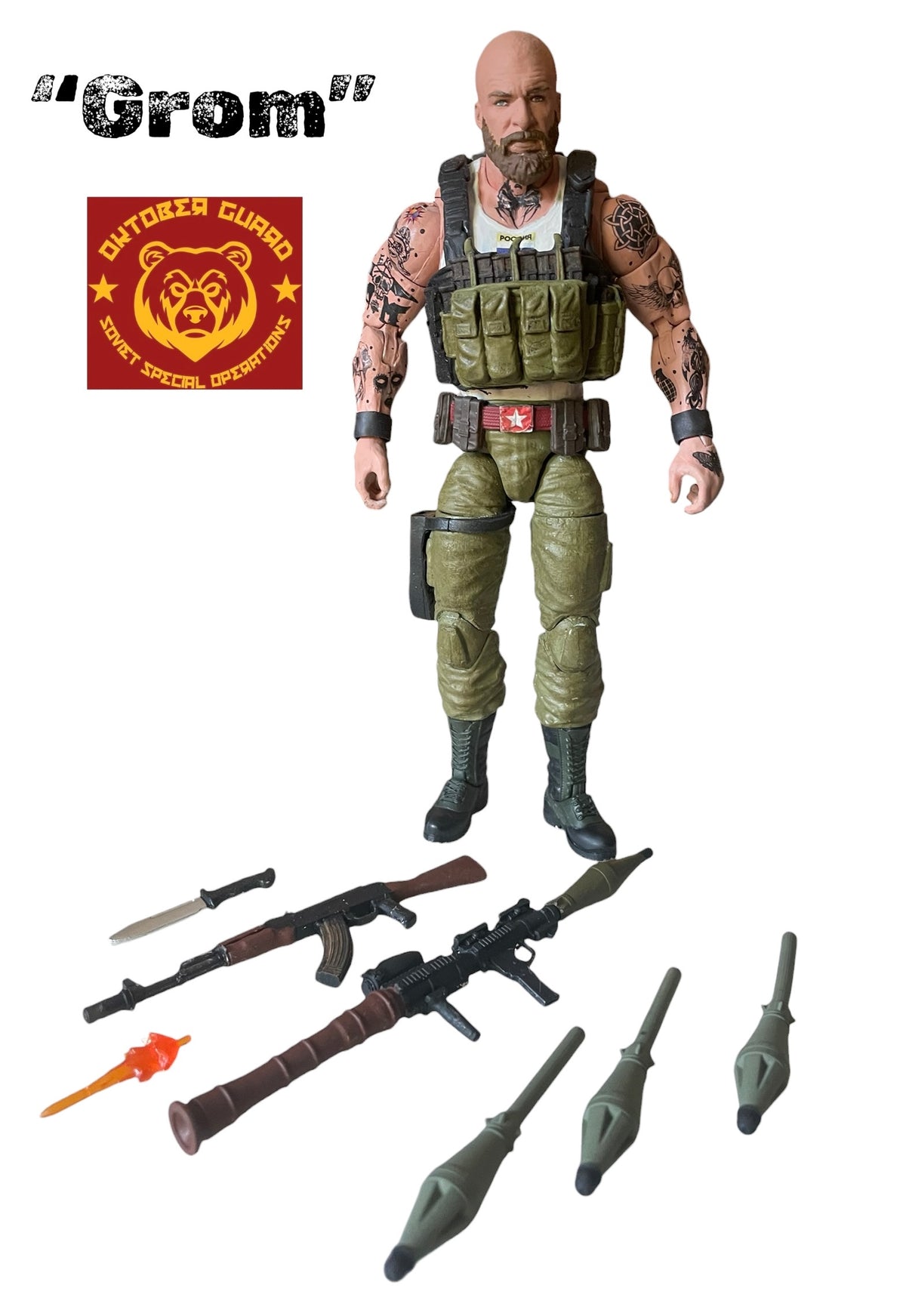 Grom | One-of-a-Kind 1:12 Scale Custom Figure