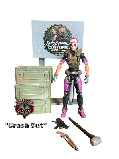 Crash Out | Premium One-of-a-Kind 1:12 Scale Dreadnok Custom Figure