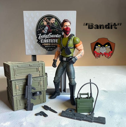 Bandit | Premium One-of-a-Kind 1:12 Scale Dreadnok Custom Figure