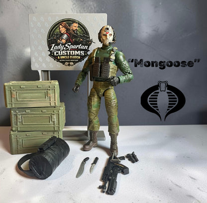 Mongoose | Premium One-of-a-Kind 1:12 Scale Cobra Custom Figure