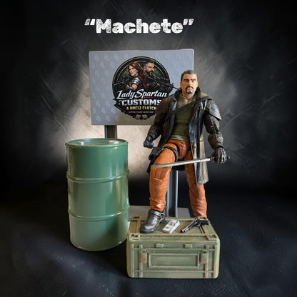 Machete | One-of-a-Kind 1:12 Scale Dreadnok Custom Figure