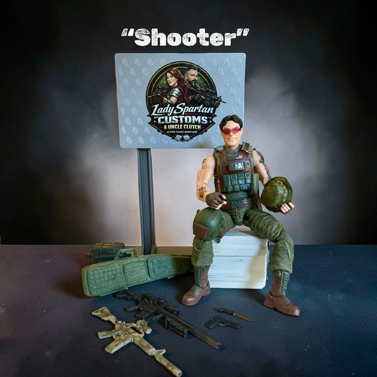 Shooter | Premium One-of-a-Kind 1:12 Scale G.I. Joe Custom Figure
