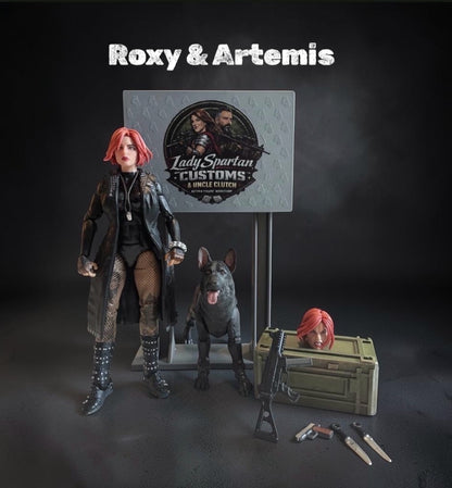 Roxy & Artemis | Premium One-of-a-Kind 1:12 Scale Dreadnok Custom Figure