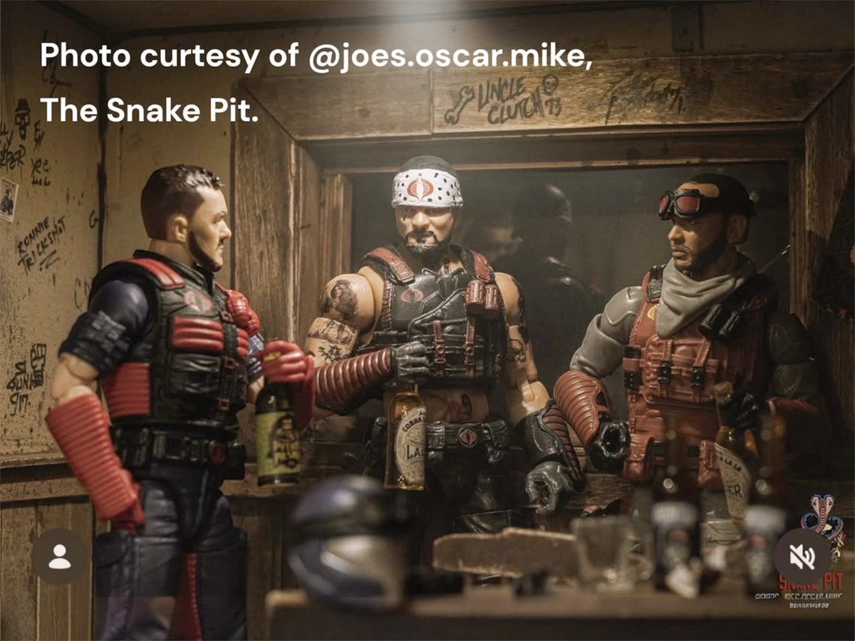 Puppet | Premium One-of-a-Kind 1:12 Scale Cobra Custom Figure