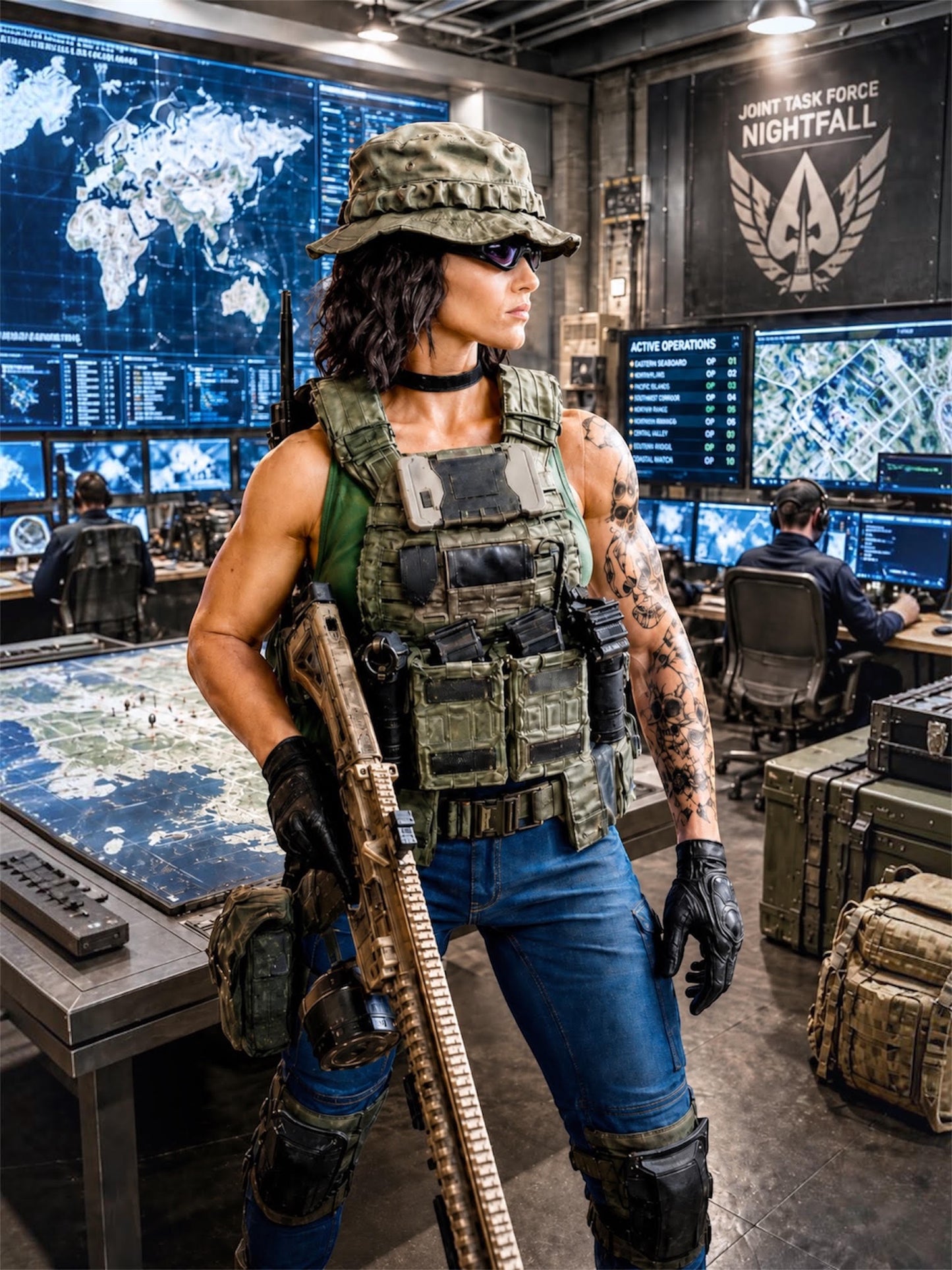 Rooke (Mercenary) | One-of-a-Kind 1:12 Scale Cobra Custom Figure