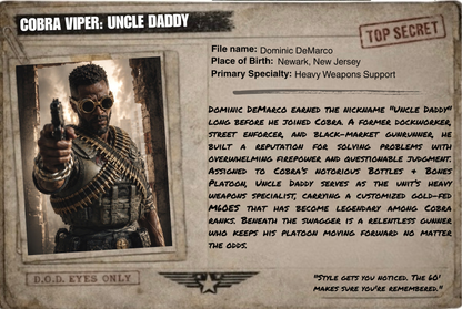 COBRA Viper “Uncle Daddy” custom figure
