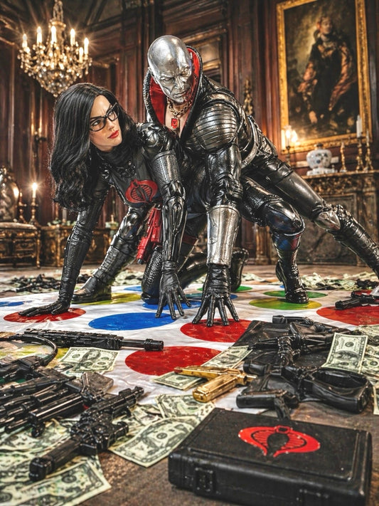 Destro & Baroness magnet